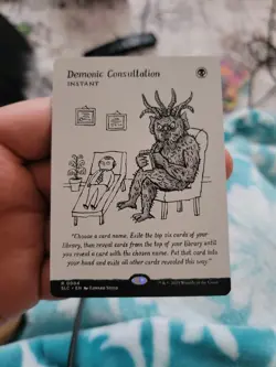 demonic consultation mtg Non-foil - Image 1