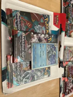 Lot Of 3 Pokemon TCG - S&V Paradox Rift 3 Pack Blister New/Sealed 820650807459 - Image 2