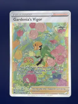 Gardenia’s Vigor GG61 Crown Zenith Galarian Gallery Pokemon TCG NM - Image 1