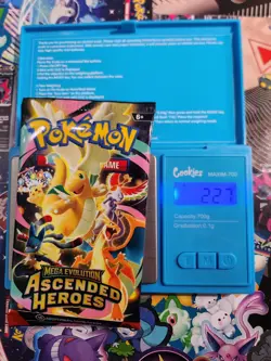 EXTREMELY HEAVY! 22.7g GOD PACKUUU Ascended Heroes Pokemon TCG Booster (SEALED) - Image 1