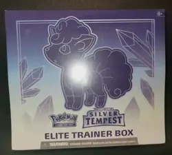 Pokemon Sword & Shield SILVER TEMPEST Elite Trainer Box ETB New, Sealed - Image 1