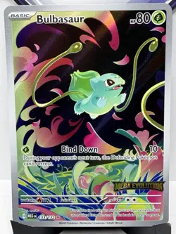 ✨✨Pokemon TCG Stamped Bulbasaur Promo 133/132 Mega Evolution Box Stamp NM ✨ ✨ - Image 2