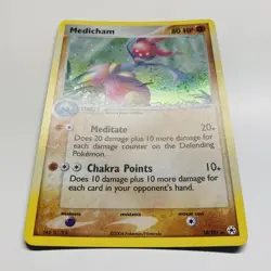 Pokemon TCG ex Hidden Legends Medicham 10/101 Holo Rare Mint - Image 2