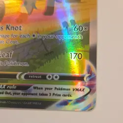 Leafeon VMAX Alternate Art Secret Rare Holo 205/203 Evolving Skies Pokemon TCG - Image 5