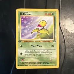 Bellsprout 49/64 1st Edition Jungle Common WOTC Vintage Pokemon - Image 1