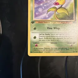 Bellsprout 49/64 1st Edition Jungle Common WOTC Vintage Pokemon - Image 2
