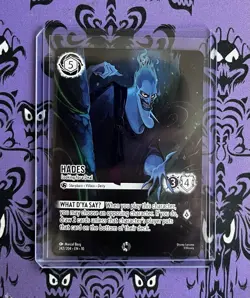 ICONIC Hades - Looking for a Deal 242/204 Disney Lorcana Whispers in the Well NM - Image 1