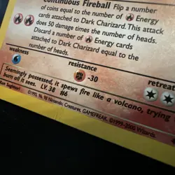 Pokemon Dark Charizard TCG Team Rocket Holo Card 4/82 - Image 4