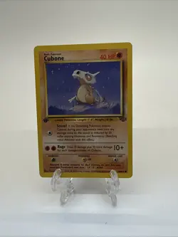 Pokemon TCG Cubone 1st Edition Jungle Card 50/64 NM - Image 1