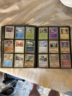 pokemon cards binder collection rare card lot - Image 1