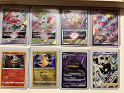 Pokemon TCG 56 Card Lot V, VSTAR, GX, Holo Charizard, Gengar, Giratina - Image 1