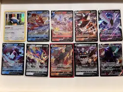Pokemon TCG 56 Card Lot V, VSTAR, GX, Holo Charizard, Gengar, Giratina - Image 4
