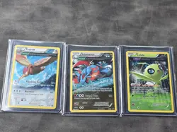 Lot of 3 - XY Era Holo + Promo Cards Fearow,salamence,celebi. Nm - Image 2