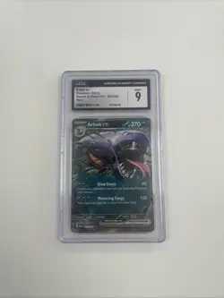 CGC 9 Arbok ex 024/165 Sv2a: Pokemon Card 151 Holo (Japanese) - Image 1