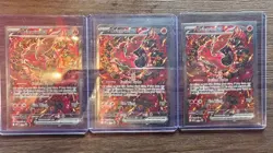 Pokemon Oricorio ex 024 Me: Mega Evolution Promo Holo 3 Cards ALL NM - Image 1