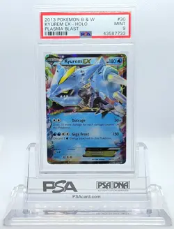 POKEMON PLASMA BLAST KYUREM EX #30 HOLO FOIL RARE CARD PSA 9 MINT #43587733 - Image 1