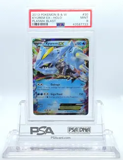 POKEMON PLASMA BLAST KYUREM EX #30 HOLO FOIL RARE CARD PSA 9 MINT #43587733 - Image 2