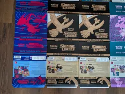 Lot 15 Pokemon Elite Trainer Box Covers ETB Sleeves No Cards No Boxes - Image 5