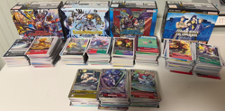 Digimon Card Game Bulk Lot 1000+ Cards 800 C/UC + 200 Holo From 4 Boxes - Image 1