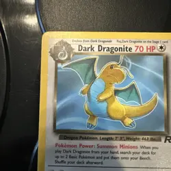 Pokemon TCG Dark Dragonite Card 22/82 Unlimited Non-Holo, Team Rocket Series - Image 5