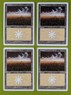 Plains (344) x4 Seventh Edition 7th 4x Magic the Gathering MTG - Image 1