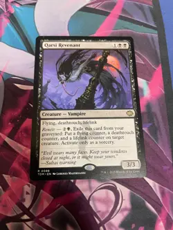 MTG - QARSI REVENANT - RARE - TDM - NM - Image 1