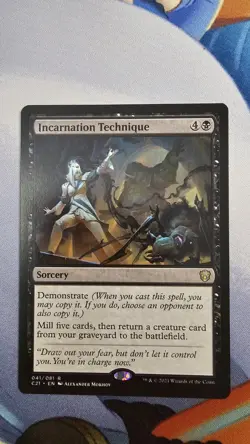 Incarnation Technique Commander 2021 Regular #41 - Image 1