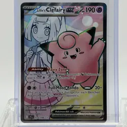 Pokemon TCG Journey Together Lillie’s Clefairy #173/159 Ultra Rare NM - Image 1