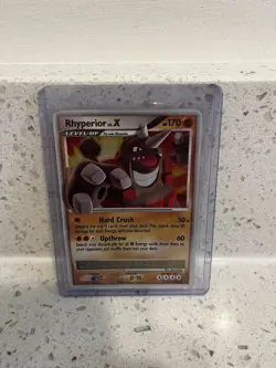 Pokemon Rhyperior LV.X DP29 Diamond and Pearl Holo - Image 1