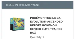 Ascended Heroes Pokemon Center ETB Elite Trainer Box - PKC Exclusive - Image 1
