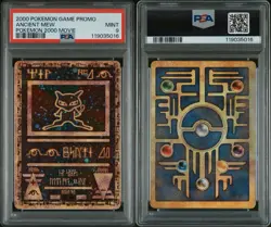 2000 POKEMON GAME PROMO MOVIE ANCIENT MEW PSA 9 - Image 3