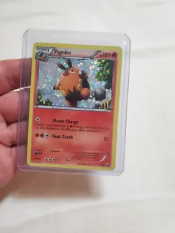 LP Pignite 4/12 Holo McDonald's PROMO 2012 Pokemon TCG - Image 1