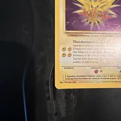 Zapdos 15/62 Fossil Holo pokemon 1999 wizards - Image 2