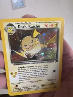 Dark Raichu 83/82 Team Rocket Holo Pokemon Rare LP Very Nice - Image 5