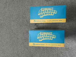 Pokemon TCG 2x Ascended Heroes Pokemon Center Elite Trainer Box ETB New In Hand - Image 2