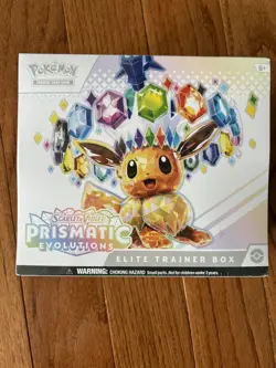 New Pokemon TCG Scarlet Violet Prismatic Evolutions Elite Trainer Box ETB Sealed - Image 2