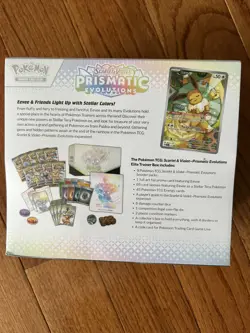 New Pokemon TCG Scarlet Violet Prismatic Evolutions Elite Trainer Box ETB Sealed - Image 4
