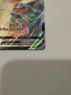 2020 Pokemon Sword & Shield MEOWTH VMax SWSH005 Black Star Promo - Image 4