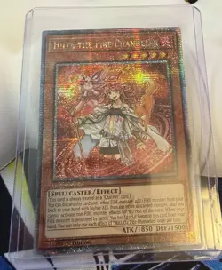 Hiita the Fire Channeler (Quarter Century Secret Rare) DUNE-EN026 LP - Image 1