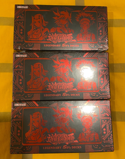 Lot of 3 Yu-Gi-Oh Legendary 5D's Decks, English Edition, New, Factory Sealed - Image 1