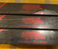 Lot of 3 Yu-Gi-Oh Legendary 5D's Decks, English Edition, New, Factory Sealed - Image 4
