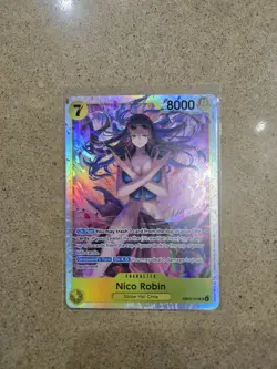 One Piece TCG Nico Robin ENGLISH EB03-055 HEROINES SR NM - Image 1