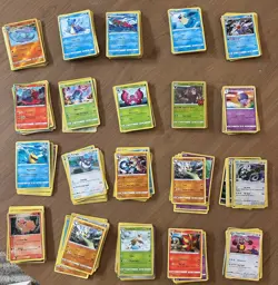 Pokemon 200 Character Cards Lot Mystery Grab Bag NO ENERGY/TRAINERS Box Lot #2 - Image 1