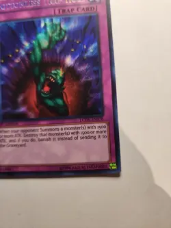 Bottomless Trap Hole LCJW-EN078 Secret Rare 1st Edition Yugioh Card - Image 5