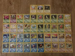 Pokemon TCG Team 43 Card Lot - Dark Muk, Xatu, Nidorino - All Stage 1 Pokemon - Image 1