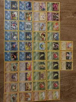 Pokemon TCG Team 43 Card Lot - Dark Muk, Xatu, Nidorino - All Stage 1 Pokemon - Image 2