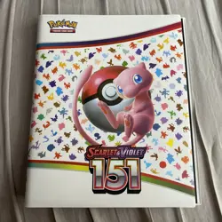 Pokemon 151 Binder With 13 Holos Japanese And English Cards - Image 1