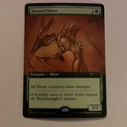 Horned Sliver (Extended Art) Secret Lair Drop Foil - Image 1