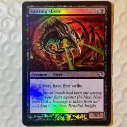 Spitting Sliver FOIL Planar Chaos NM/MINT Black Common MAGIC MTG CARD - Image 1