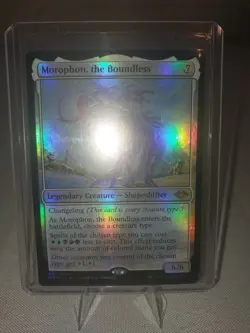 MTG Magic the Gathering Morophon, the Boundless (foil) Modern Horizons #001 NM - Image 3